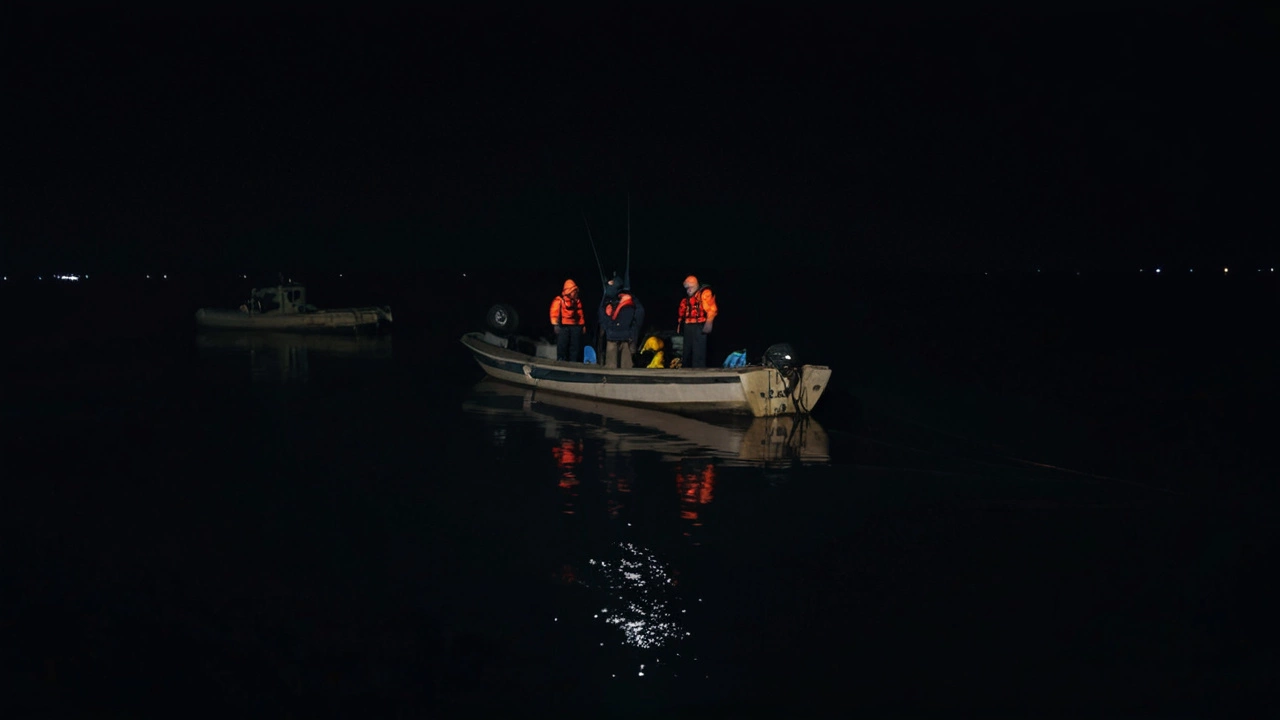 Спасение на Алаколе: восемь человек спасены после поломки двигателя лодки